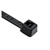 Hellerman/Tyton  T50R0C2 8" Black Cable Tie Wraps 100 Pieces