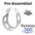 Arlington TL50 5" Loop w/Hammer on Clamp