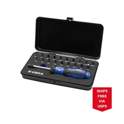 Vega Torque Limiting Screwdriver 20 Piece Set