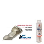 3/16" Groove Bit For Porcelain, Granite, Marble & Ceramic 25 Pack