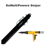 4'-12' Telescopic Pole For DeWalt Powers Sniper Tool