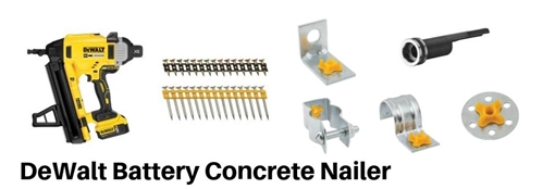 Battery concrete nail online gun