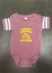 Mustang Baby Football Onesie