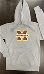 Gray Big M Hoodie