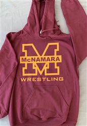 Maroon Wrestling Hoodie