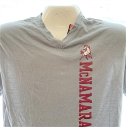 Under Armour V Neck Gray T Shirt