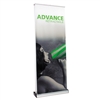 Advance Double Sided Retractable Banner Stand with Changeable Cassettes - Portable Trade Show Banner Display