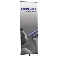 Contender Mini Retractable Banner Stand - Portable Trade Show Display