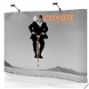 10 FT Serpentine Coyote Pop Up Display Full Graphic Mural Kit (Graphics Only)