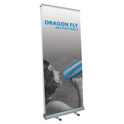 Dragon Fly Double-sided Retractable Banner Stand