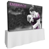 Embrace 3x2  pop up display with fitted dye-sub SEG graphic including endcaps perfect for a table top display