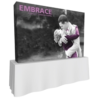 Embrace 3x2  pop up display with fitted dye-sub SEG graphic including endcaps perfect for a table top display