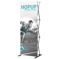 Hop Up 1x3 with Front Graphic - graphic only - Trade Show & Exhibit Display