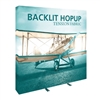 Backlit Hopup 3x3 Hardware and Graphic Kit -  Backlit Pop Up Trade Show Display