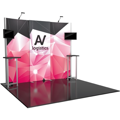 Hybrid Pro Modular 10x10 Kit 01 - Modular Trade Show Display Booth