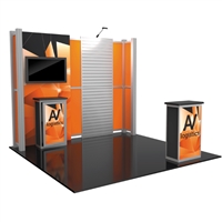 Hybrid Pro Modular 10x10 Kit 08 - Modular Trade Show Display Booth