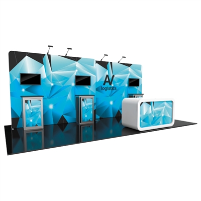 Hybrid Pro Modular 10x20 Kit 14 - Modular Trade Show Displays