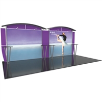 Linear Pro Kit 26 - Portable Modular Trade Show Exhibit Booth