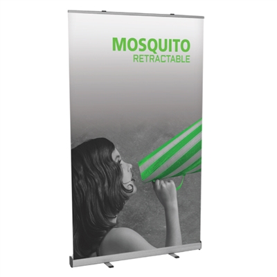 Mosquito 1200 Retractable Banner Stand - Portable Trade Show Display