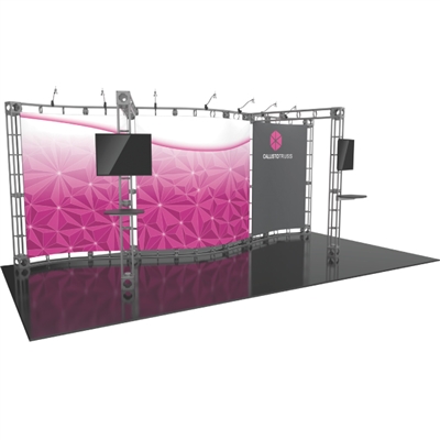 10x20 Callisto - Orbital Truss Trade Show Exhibit Display System