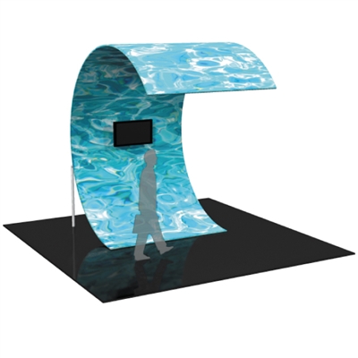 Formulate Surf Wall Trade Show Architectural Fabric Structure Display
