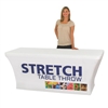 6 FT. Stretch Table Throw - Fitted Trade Show & Exhibit Table Covers