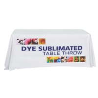 Table Throw 6 Ft. Economy - Custom Printed Trade Show Table Cover