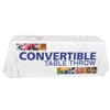 Table Throw Convertible Economy - Custom Printed Table Cover