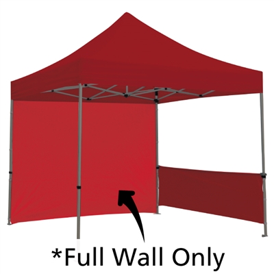 Zoom 10â€™ Pop Up Tent Full Wall Only - Outdoor Trade Fair Display