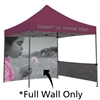 Zoom 10 Pop Up Tent Kit Full Graphic Wall - Outdoor Trade Fair Display