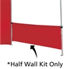 Zoom 10 Pop Up Tent Half Wall Kit Only - Outdoor Trade Fair Display