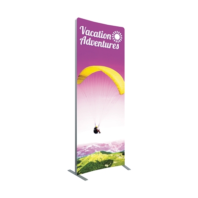Vector Frame Curved Banner 01 - Portable Trade Show Exhibit Display