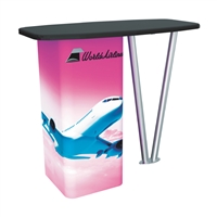 Vector Frame Counter & Podium 07 - Extrusion Based Trade Show Display