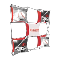 Xclaim 3x3 Kit 04 - Fabric Pop Up Portable Trade Show Display