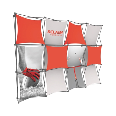 Xclaim 4x3 Kit 04 - Fabric Pop Up Portable Trade Show Exhibit Display