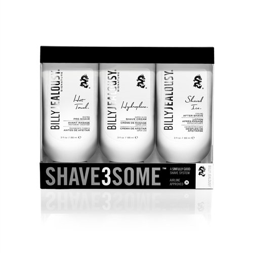 Billy Jealousy Shave3some Travel-Size Shave Trio Kit