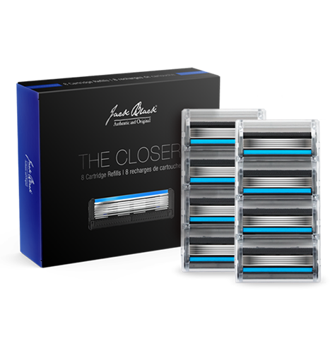 Jack Black The Closer 5-Blade Cartridge Razor Refills