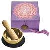 2 inch Crown Chakra Mini Meditation Bowl in Gift Box
