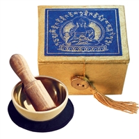 Mini Meditation Bowl Box: 2" MEDICINE BUDDHA