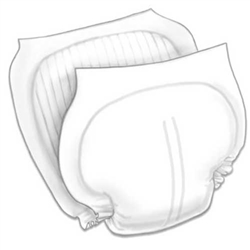 WINGS Contoured Pads Heavy Absorbency