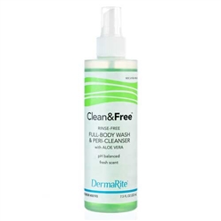Clean and Free Rinse Free Full Body Wash and Peri Cleanser