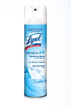 Lysol Air Sanitization and Odor Elimination Simple Fresh Scent Air  Sanitizing Spray, 10 fl oz - Kroger