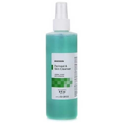 McKesson No-Rinse Perineal Wash 8 oz Pump Spray Bottle