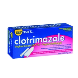Sunmark Clotrimazole Vaginal Yeast Treatment Cream - 1.5 oz Tube