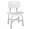 Deluxe Bariatric Shower Chair with Back Heavy Duty
