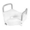 Carex Classic  Raised Toilet Seat with Armrests 4.5 Inch