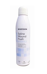 McKesson Saline Wound Flush Cleanser 7.1 oz Can