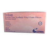 Trilon PF Powder Free Vinyl Exam Gloves