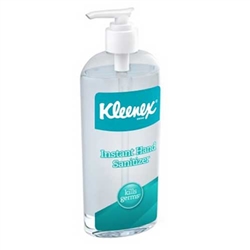 KLEENEX Instant Hand Sanitizer - 8 oz Pump Bottle - Case of 12