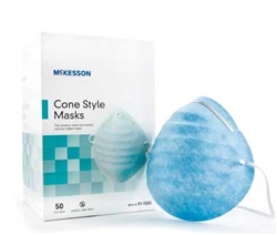 McKesson_Cone_Style_Disposable_Face_Mask